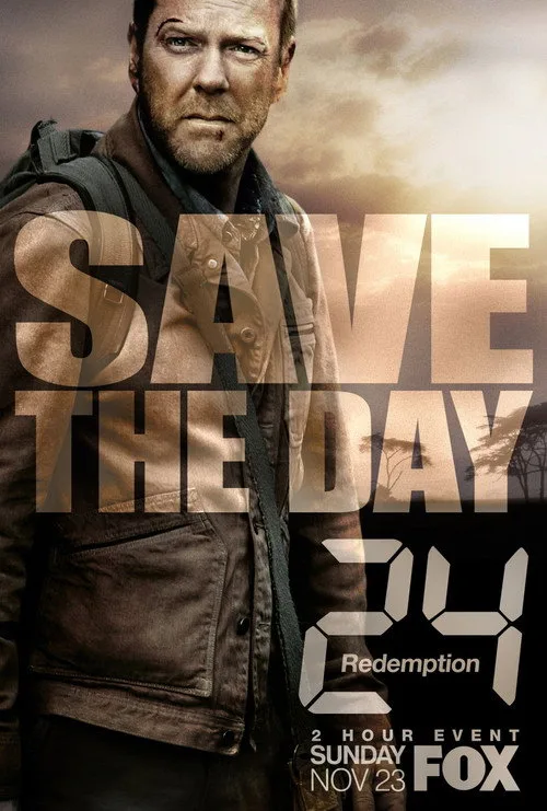 24: Redemption (2008) poster