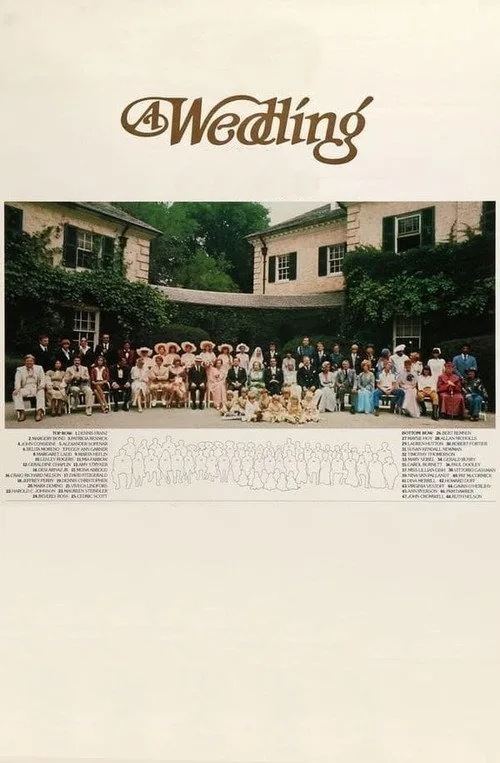 A Wedding (1978) poster