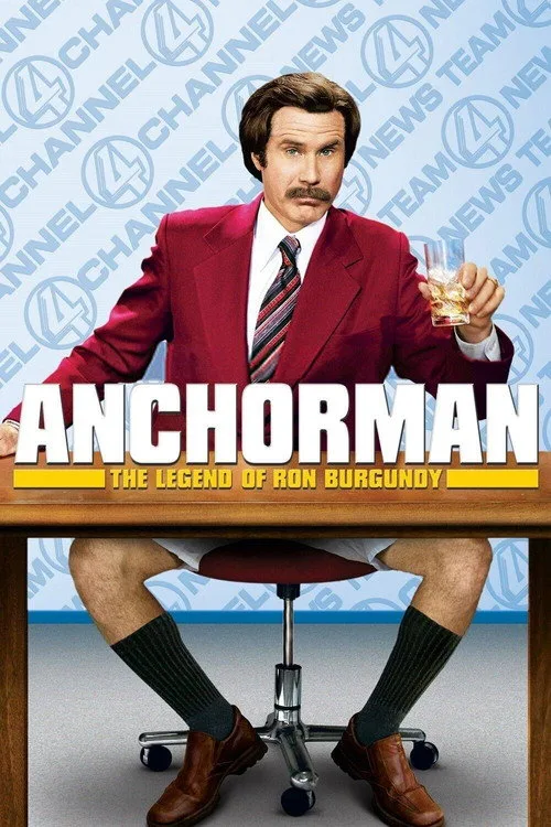 Anchorman: The Legend of Ron Burgundy (2004) poster