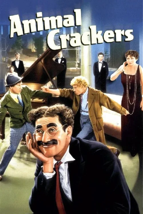 Watch Animal Crackers (1930) online free - poster