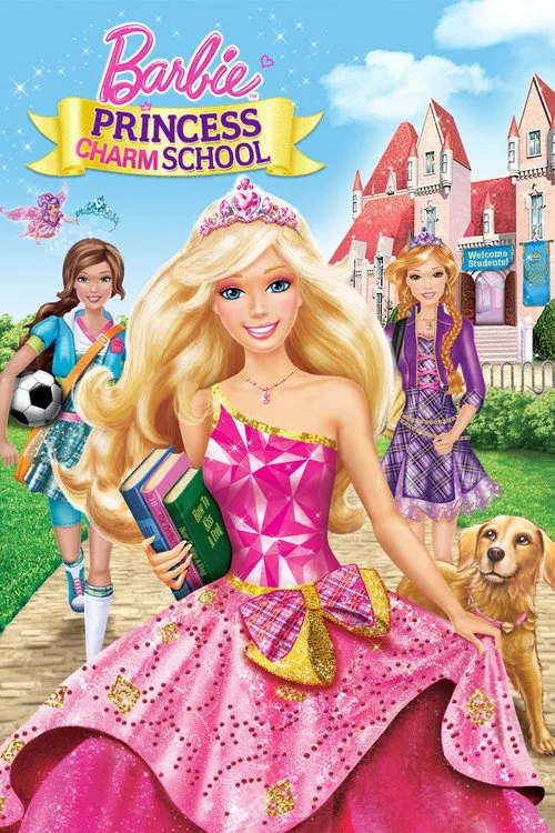 Watch Barbie: Princess Charm School (2011) online free - poster