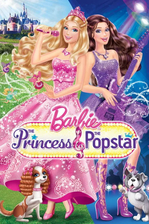 Watch Barbie: The Princess & The Popstar (2012) online free - poster
