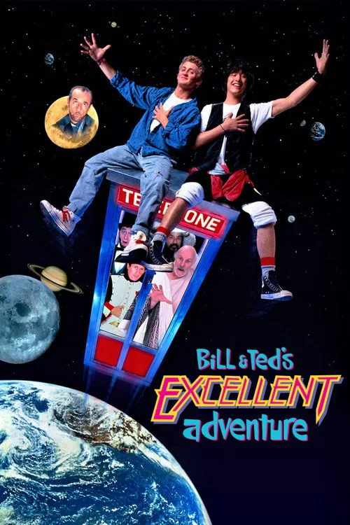 Bill & Ted's Excellent Adventure (1989) poster