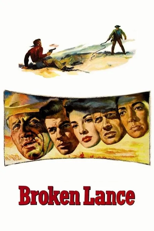 Broken Lance (1954) poster