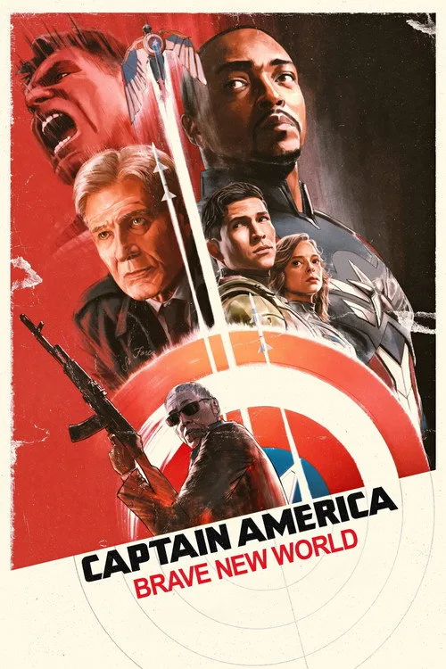 Watch Captain America: Brave New World (2025) online free - poster