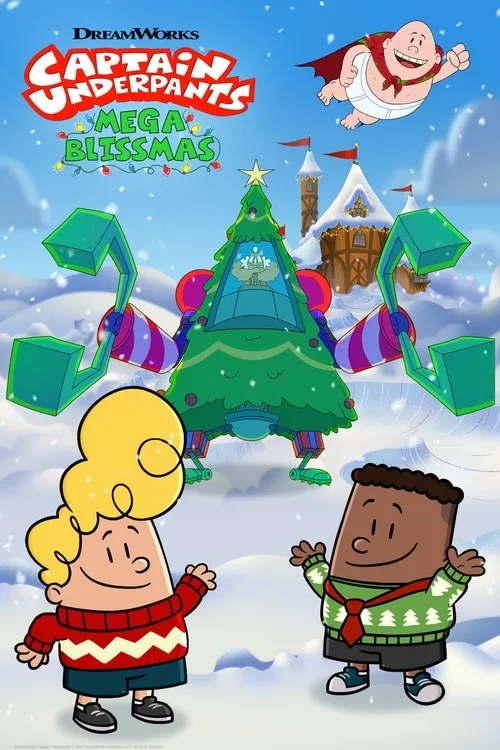Captain Underpants: Mega Blissmas (2020) poster