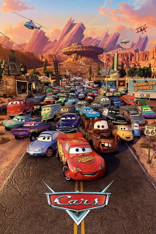 Watch Cars (2006) online free - poster