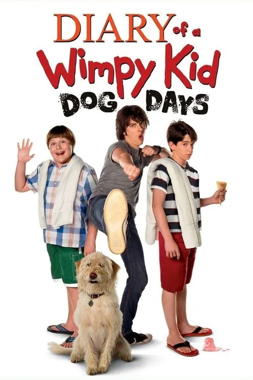 Watch Diary of a Wimpy Kid: Dog Days (2012) online free - poster