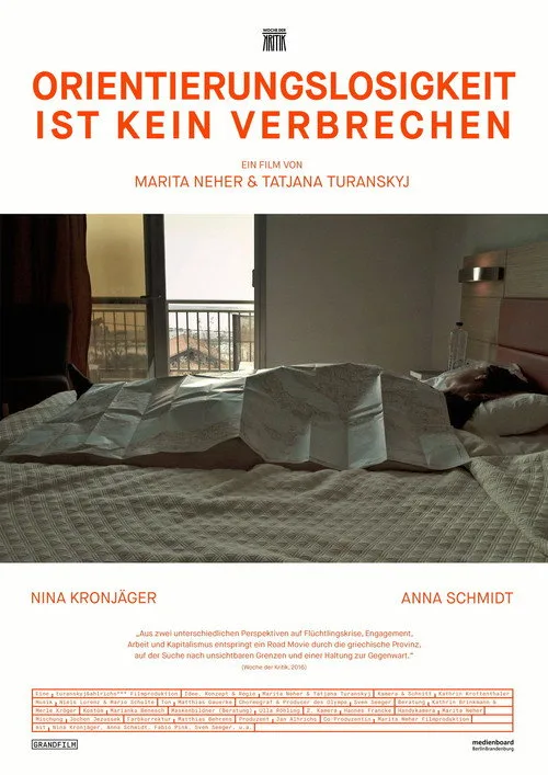 Disorientation Is Not a Crime (2017) poster