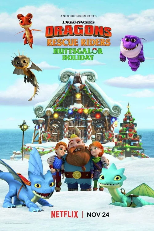 Dragons: Rescue Riders: Huttsgalor Holiday (2020) poster