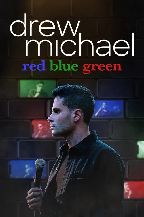 Drew Michael: red blue green (2021) poster
