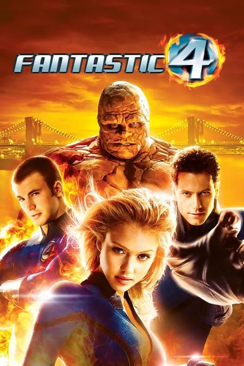 Watch Fantastic Four (2005) online free - poster