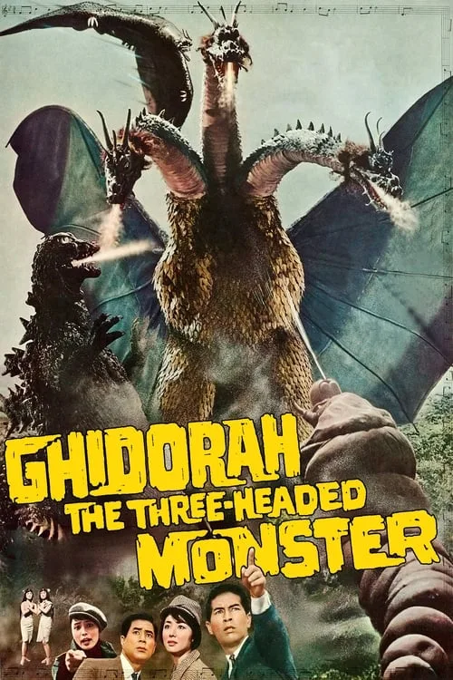 Ghidorah, the Three-Headed Monster (1964) poster