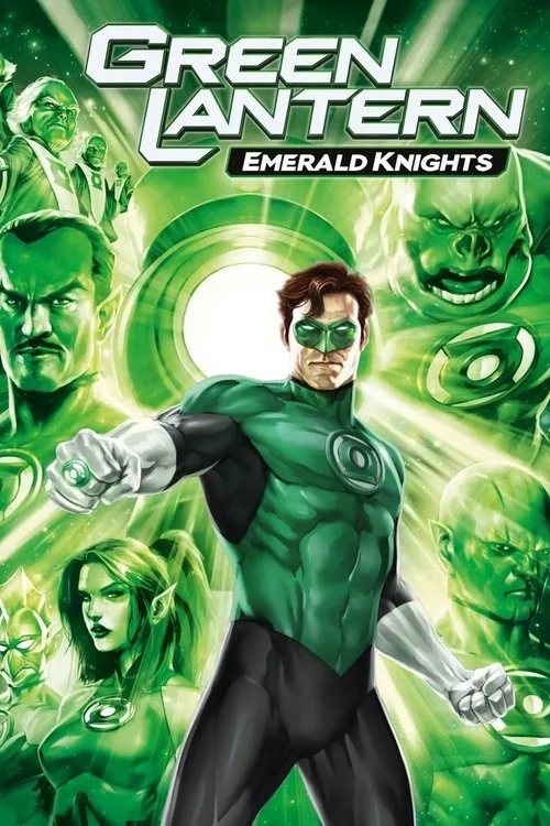 Watch Green Lantern: Emerald Knights (2011) online free - poster