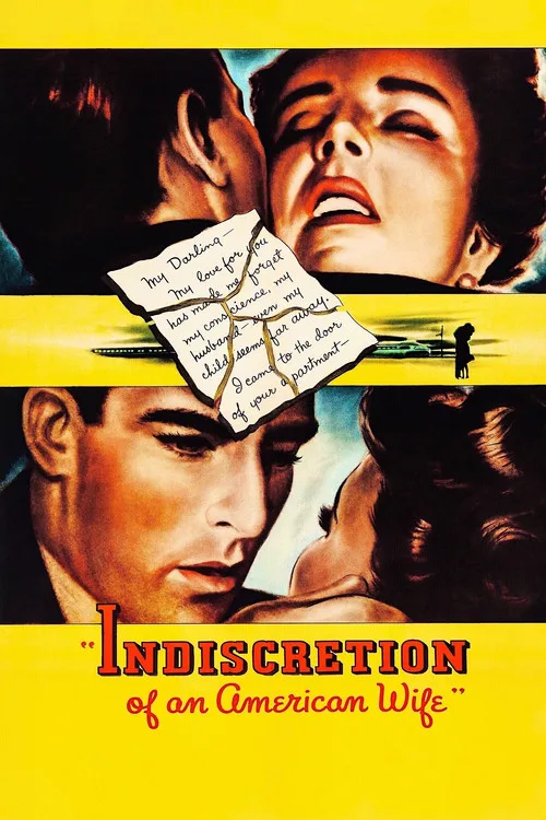 Indiscretion of an American Wife (1953) poster