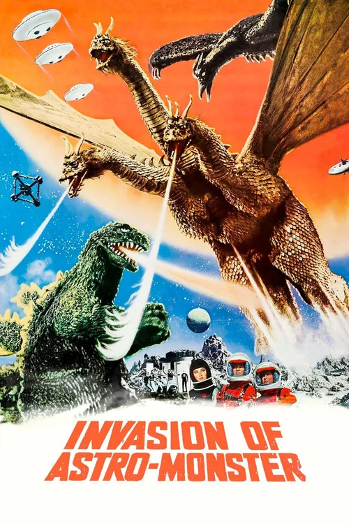 Invasion of Astro-Monster (1965) poster