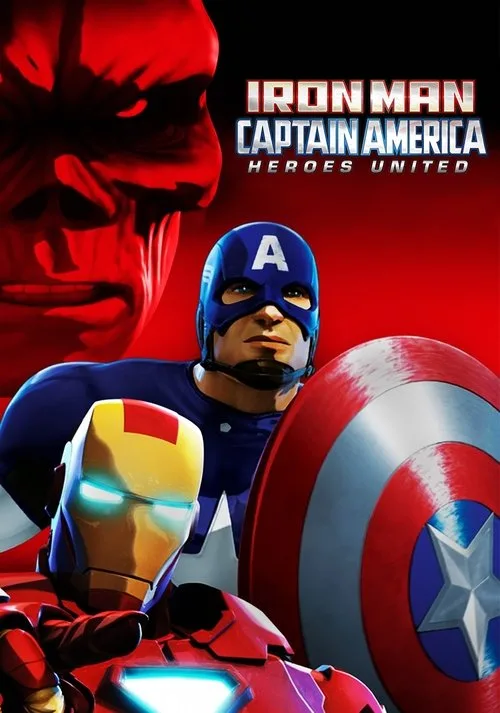 Watch Iron Man & Captain America: Heroes United (2014) online free - poster