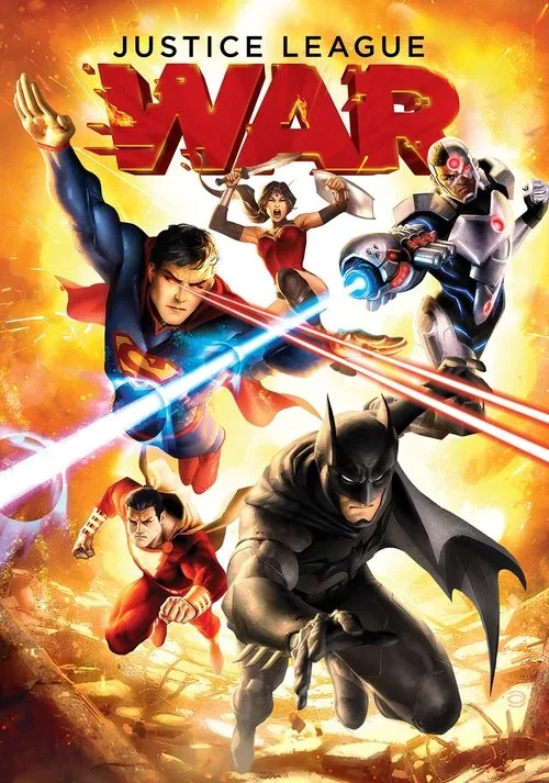 Watch Justice League: War (2014) online free - poster