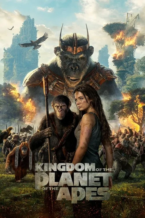 Watch Kingdom of the Planet of the Apes (2024) online free - poster