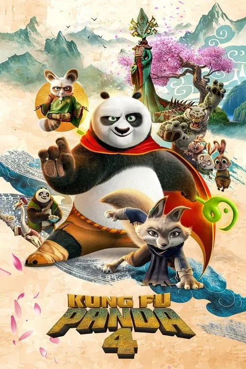 Watch Kung Fu Panda 4 (2024) online free - poster