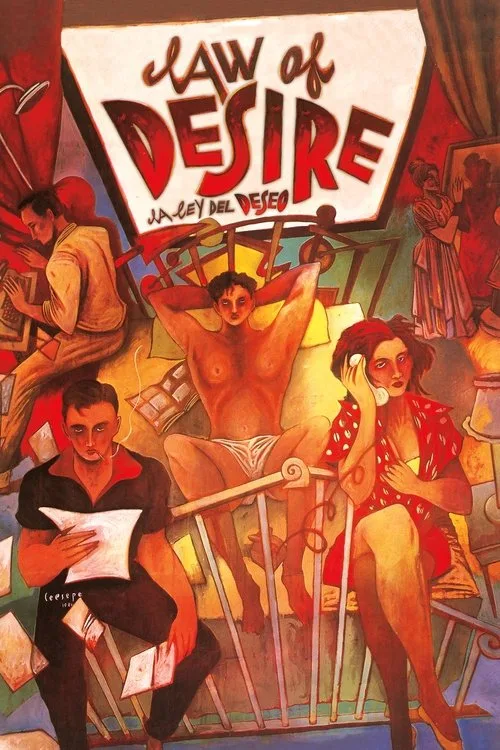 Law of Desire (1987) poster