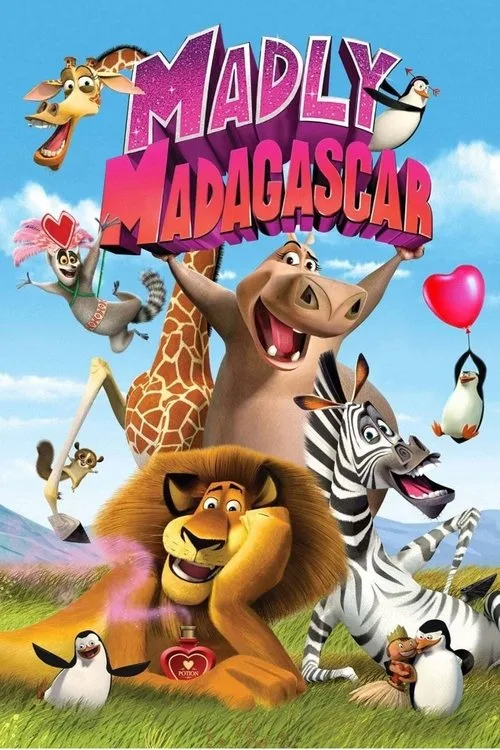 Madly Madagascar (2013) poster