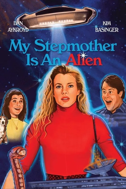 My Stepmother is an Alien (1988) poster