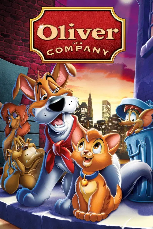 Oliver & Company (1988) poster