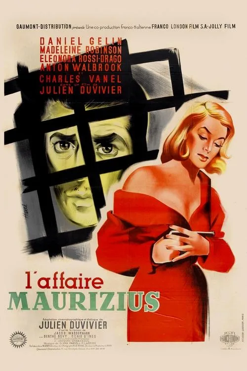 On Trial (1954) poster