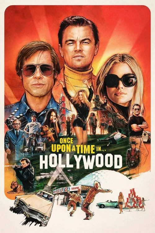Once Upon a Time in Hollywood (2019) poster