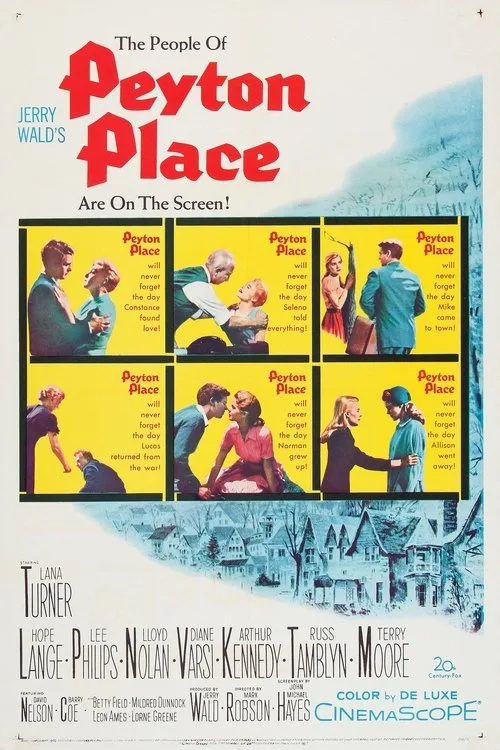 Watch Peyton Place (1957) online free - poster