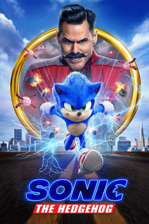 Watch Sonic the Hedgehog (2020) online free - poster
