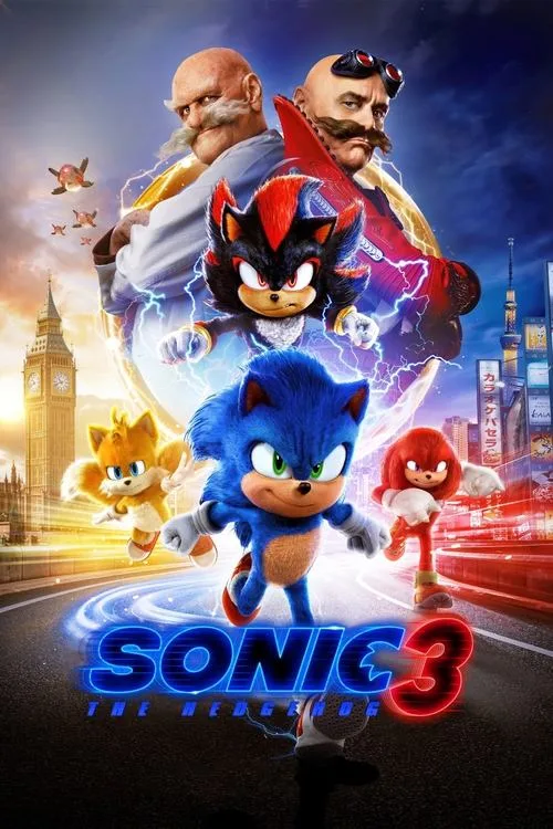 Watch Sonic the Hedgehog 3 (2024) online free - poster