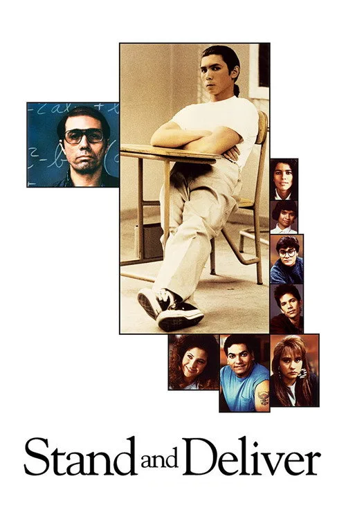 Stand and Deliver (1988) poster