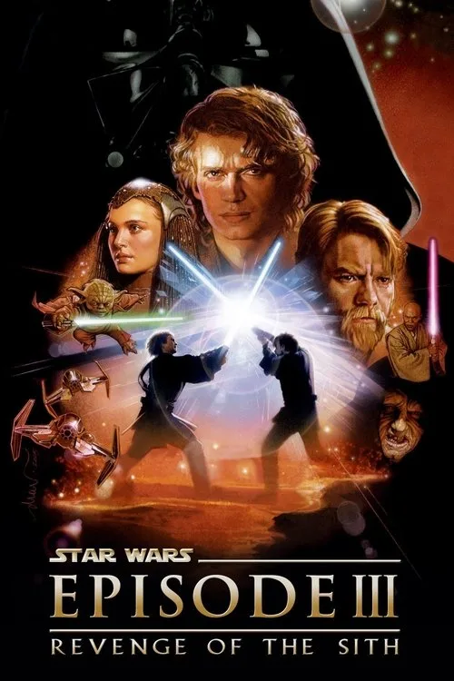 Watch Star Wars: Episode III - Revenge of the Sith (2005) online free - poster