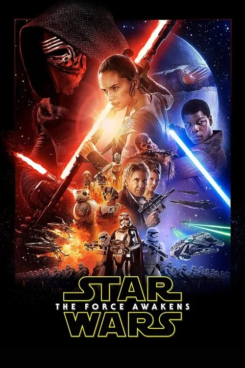 Watch Star Wars: The Force Awakens (2015) online free - poster