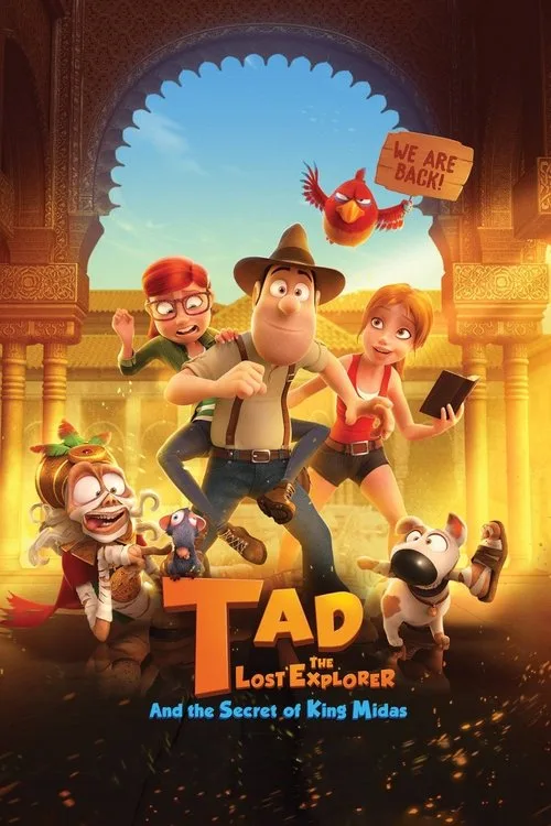 Tad the Lost Explorer and the Secret of King Midas (2017) poster