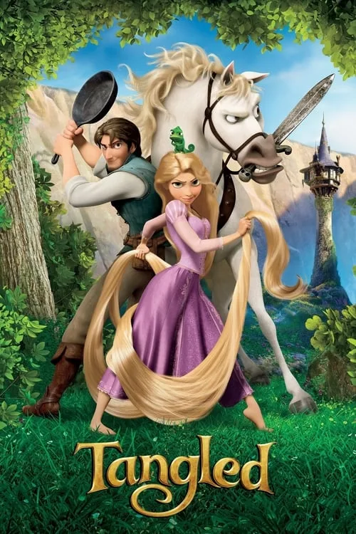 Watch Tangled (2010) online free - poster
