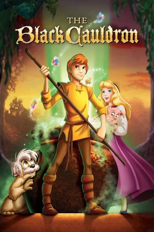 The Black Cauldron (1985) poster