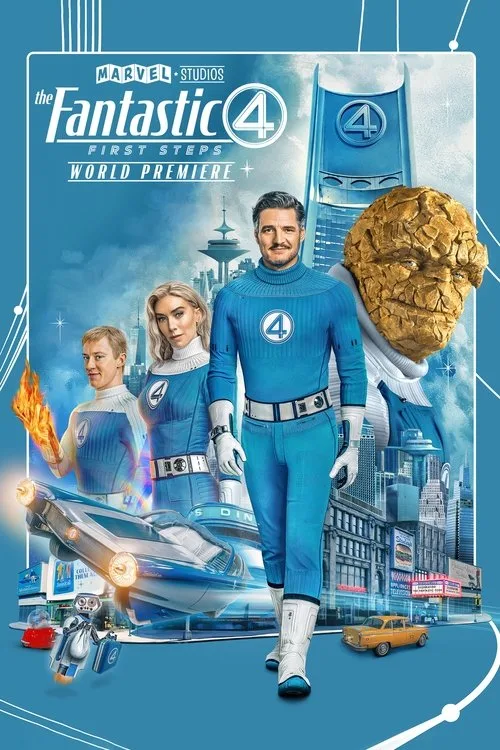 Watch The Fantastic Four: First Steps (2025) online free - poster