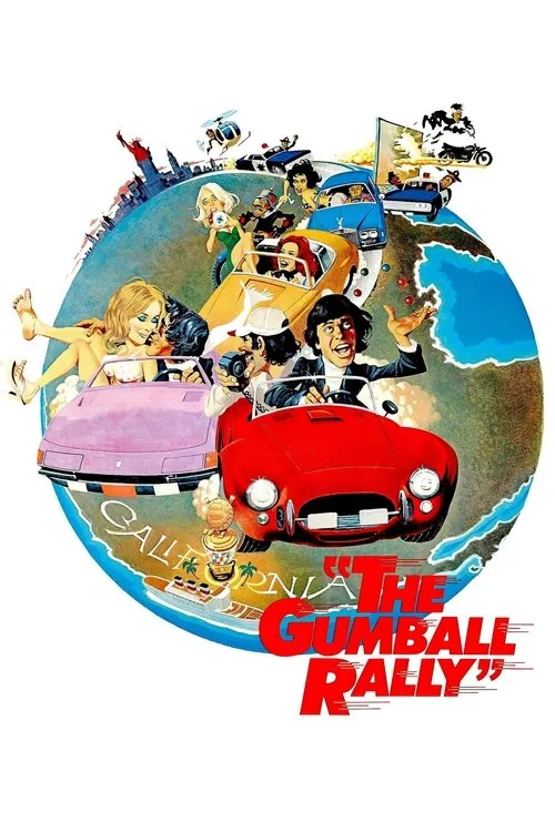 The Gumball Rally (1976) poster