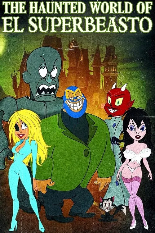 The Haunted World of El Superbeasto (2009) poster
