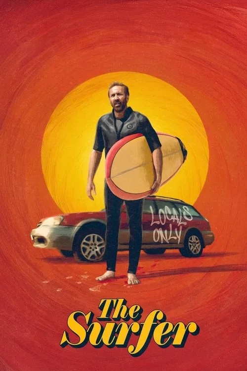 The Surfer (2025) poster