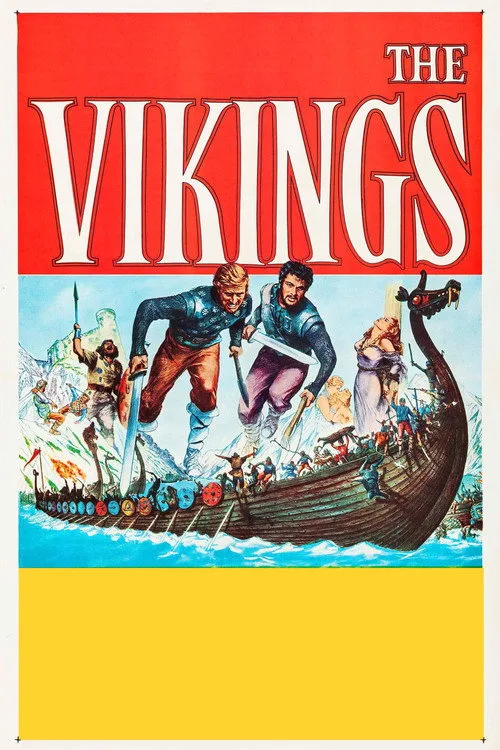 The Vikings (1958) poster
