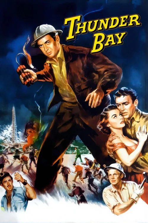 Thunder Bay (1953) poster