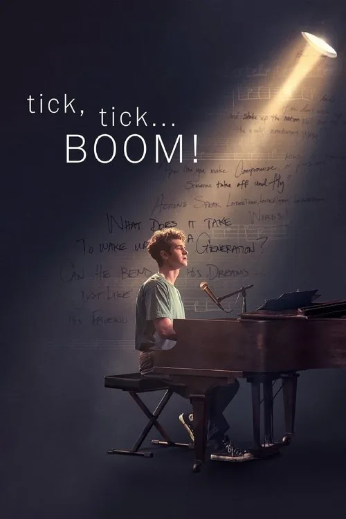 tick, tick...BOOM! (2021) poster