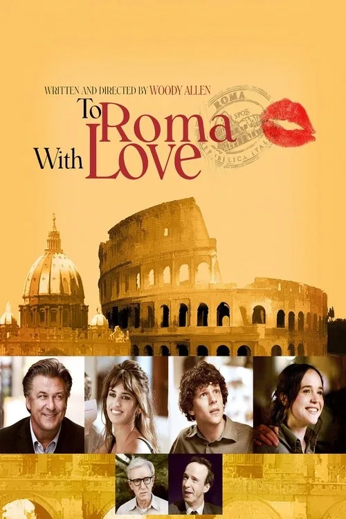 To Rome with Love (2012) poster