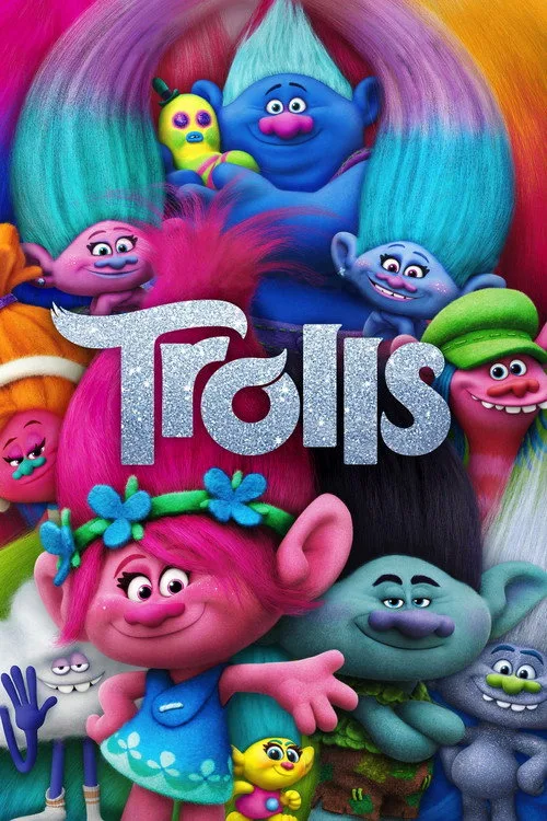 Watch Trolls (2016) online free - poster