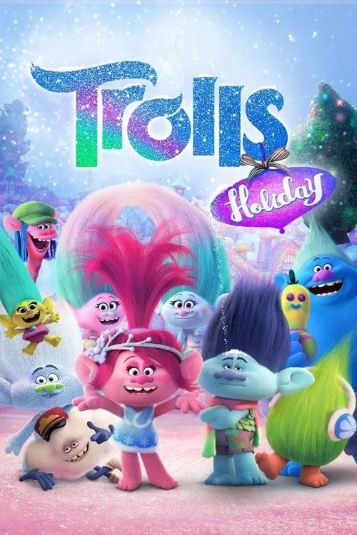 Watch Trolls Holiday (2017) online free - poster