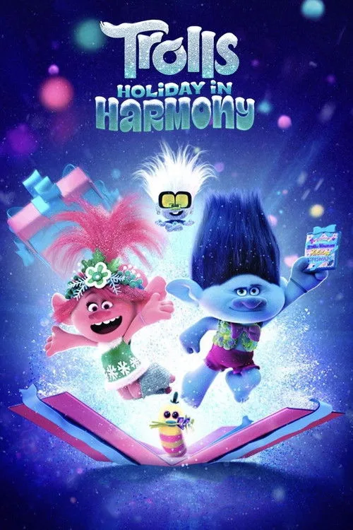 Watch Trolls Holiday in Harmony (2021) online free - poster